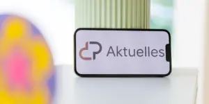 Smartphone mit Aktuelles