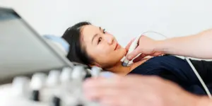 Ultraschalluntersuchung Schilddrüse