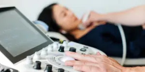 Ultraschalluntersuchung Schilddrüse